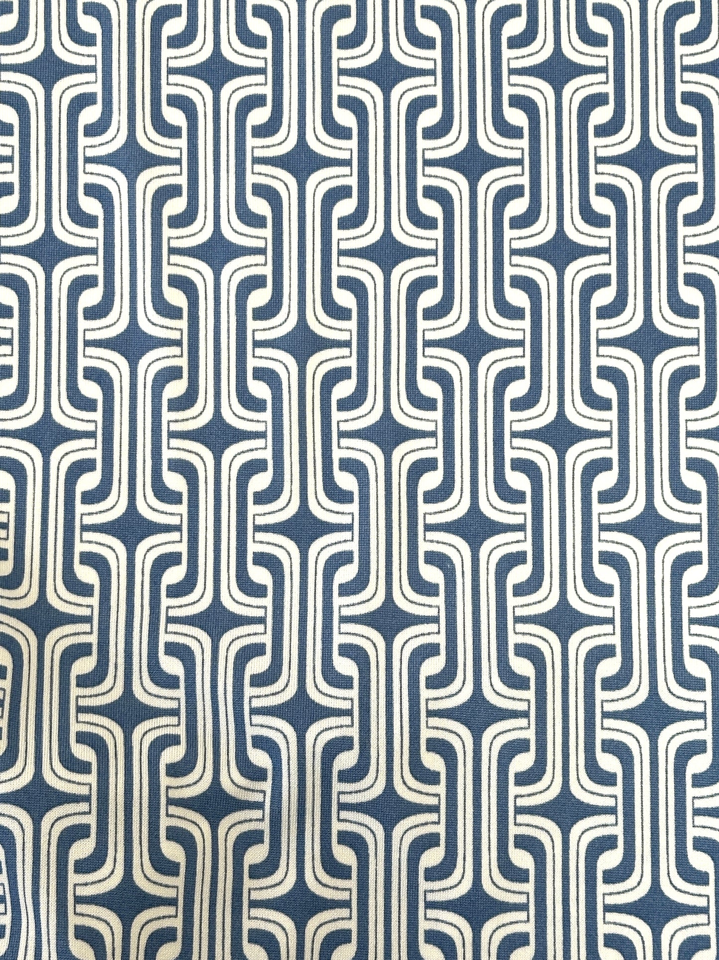 Blue Chain Link Knit