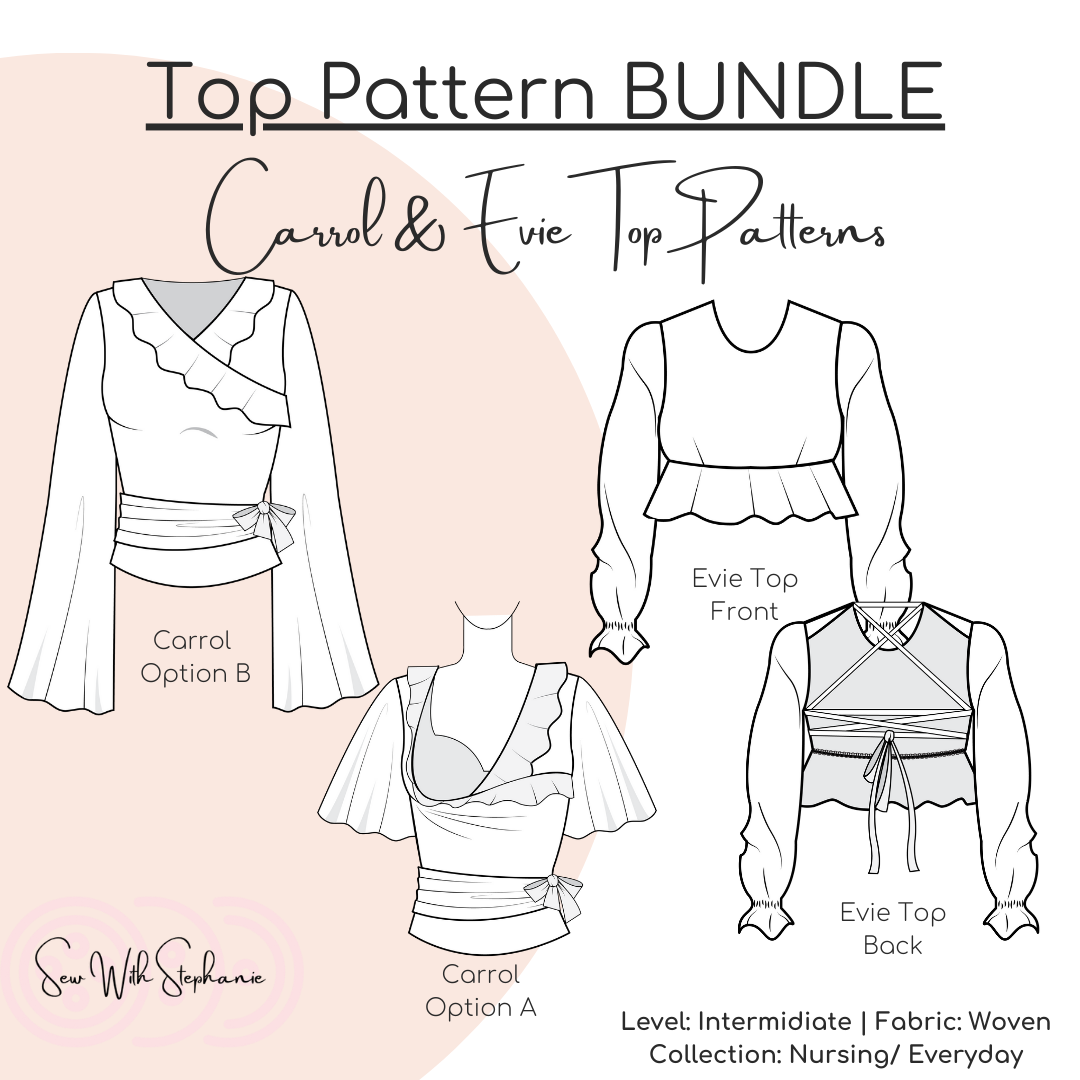 Top Sewing Pattern Bundle (PDF)