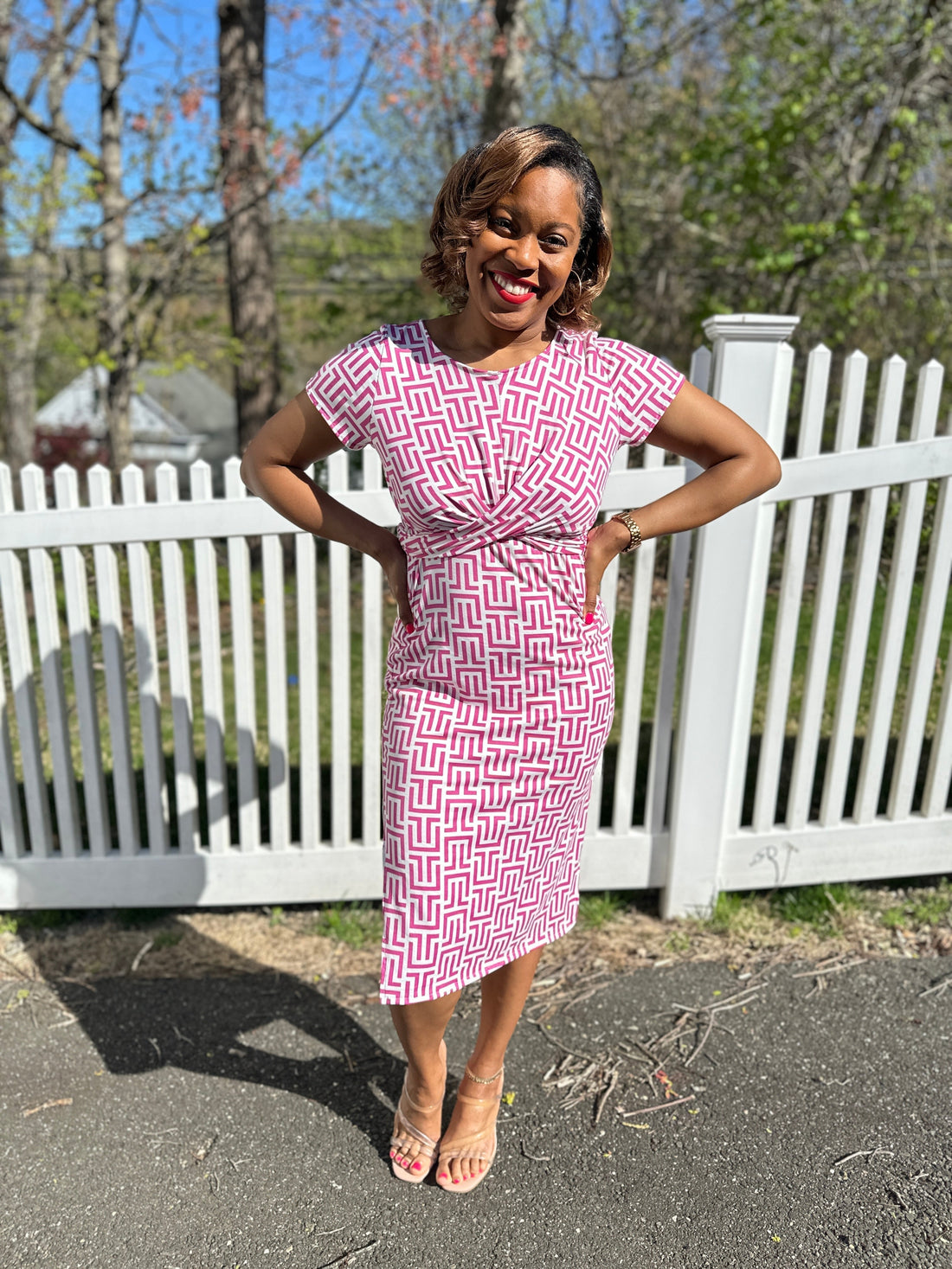 sage summer dress Style yours with sandals and a straw hat Sage Cactus | Organic Smocked