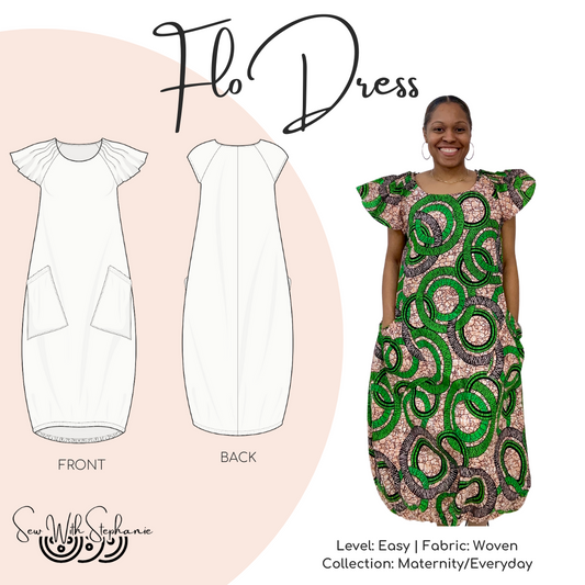 Flo Dress PDF Pattern