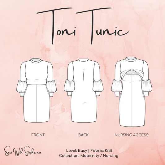 Toni Tunic - PDF Pattern
